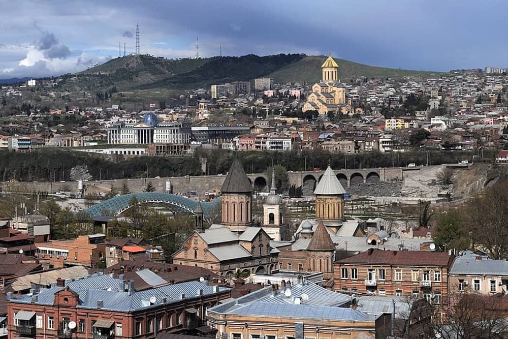 Панорама Тбилиси