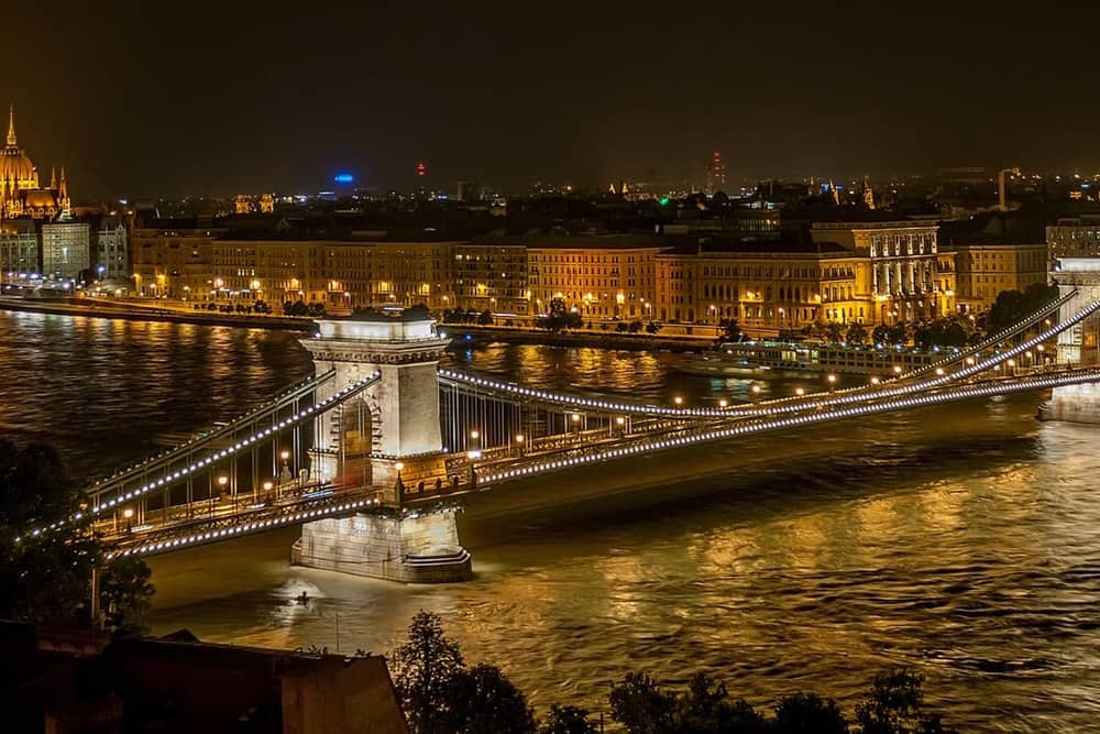 Цепной мост, Будапешт