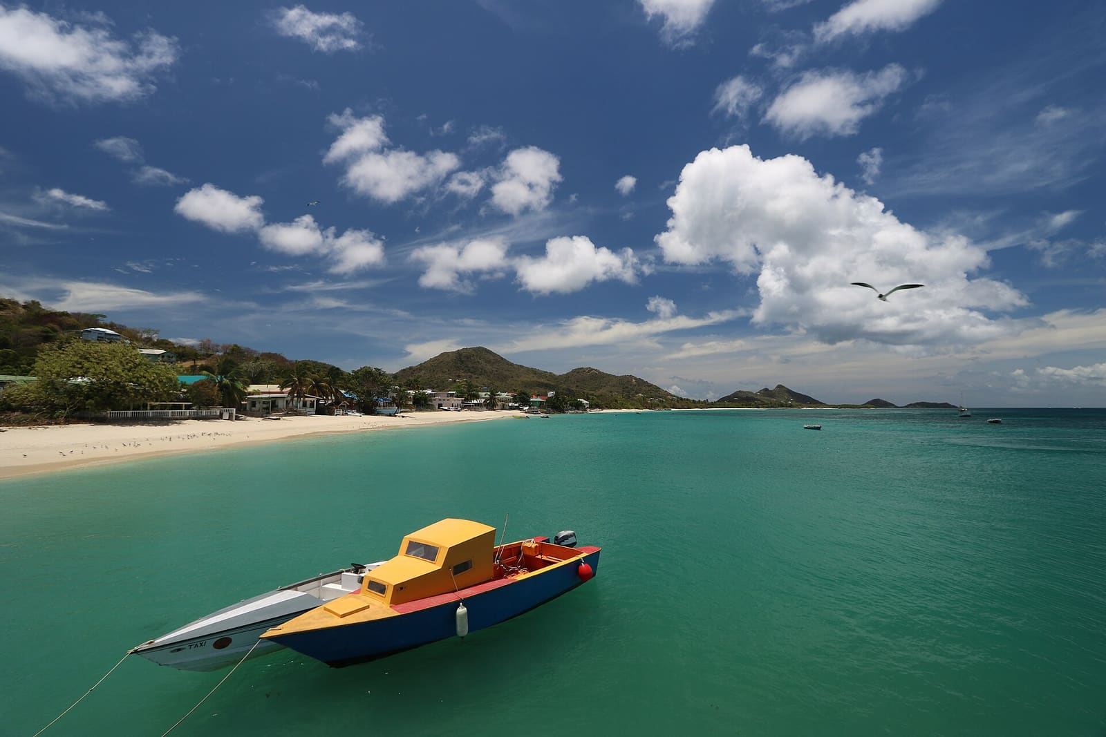 Grenada's turquoise water