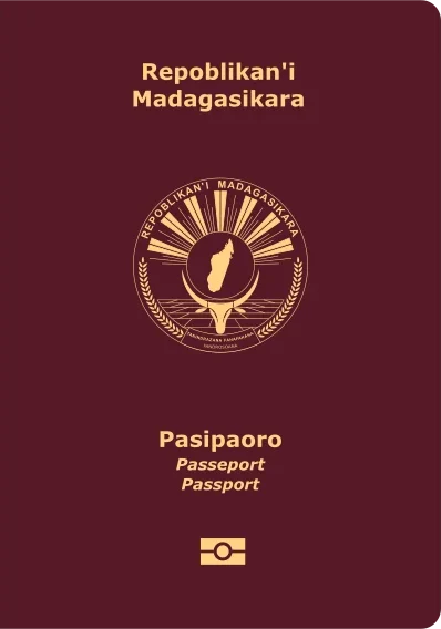 Обложка паспорта: Мадагаскар